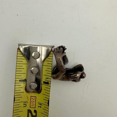 Sterling Silver Monkey Ring