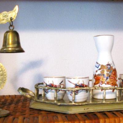 Vintage Dragon / Sake Set