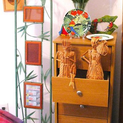 Tall Wood Cabinet