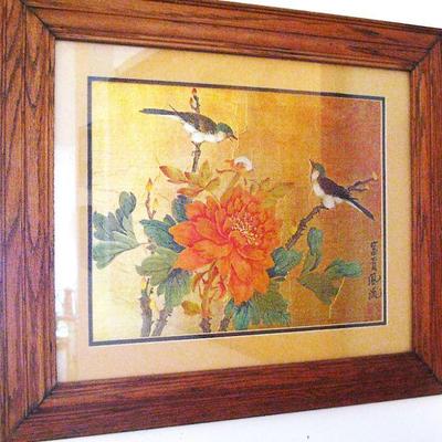 Attributed To Zhao Menghu ( Chinese Silk) Signed