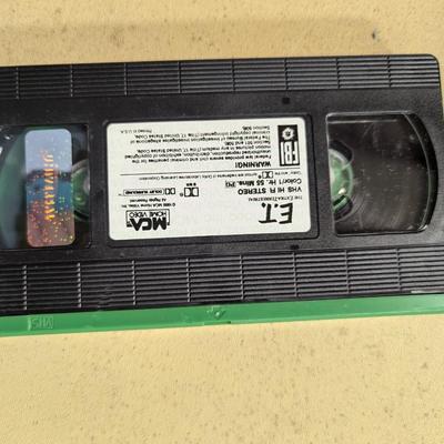Vintage E. T. VHS