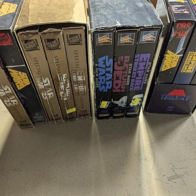 Star Wars VHS Tapes