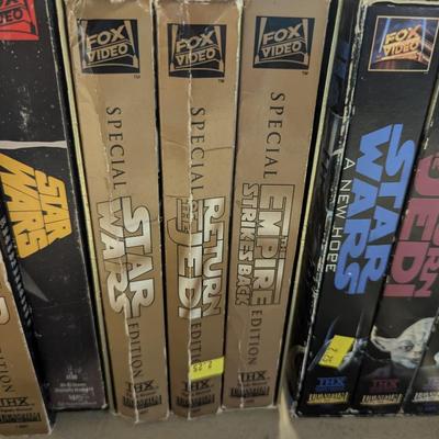Star Wars VHS Tapes