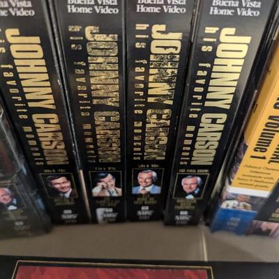 Johnny Carson & Gone With The Wind VHS Tapes