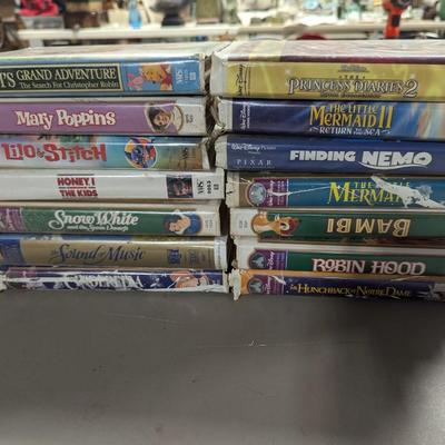 Disney VHS Tapes Choice E