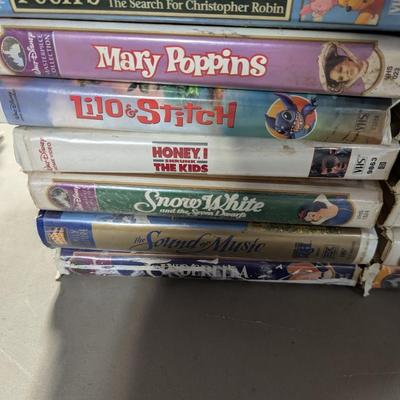 Disney VHS Tapes Choice E