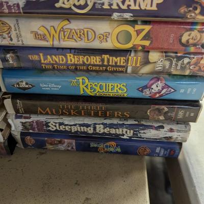 Disney VHS Tapes Choice E
