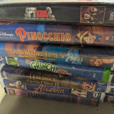 Disney VHS Tapes Choice E
