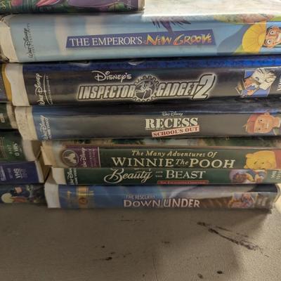 Disney VHS Tapes Choice H