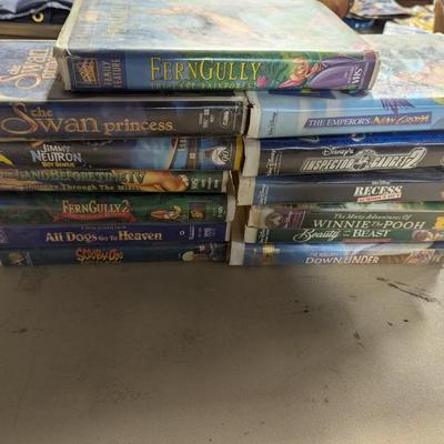 Disney VHS Tapes Choice H