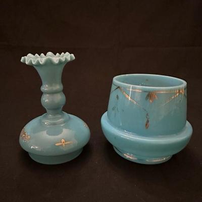 Antique and Vintage Blue Glassware