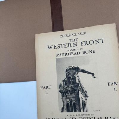 The Western Front - Drawings by Muirhead Bone, Volume 1 & 2