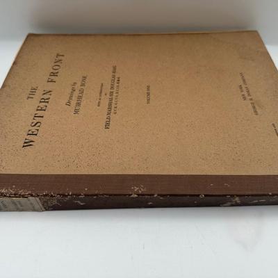 The Western Front - Drawings by Muirhead Bone, Volume 1 & 2