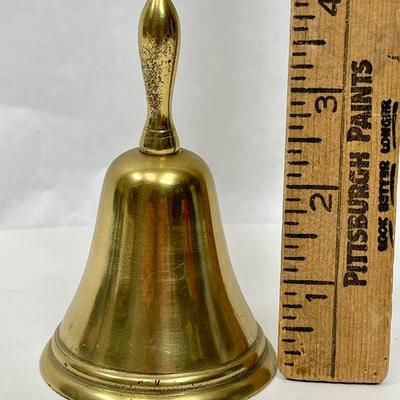 4” high Brass School Bell