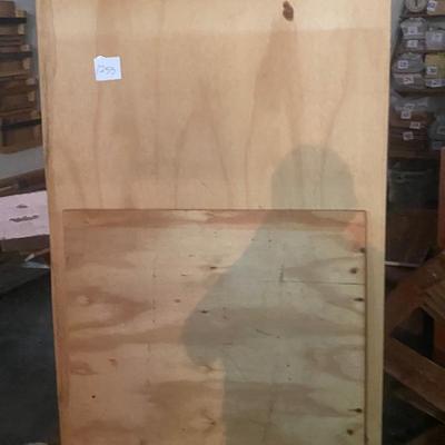 Sheet on Flooring and 1/2 Sheet plywood