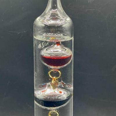 Galileo Style Glass Thermometer