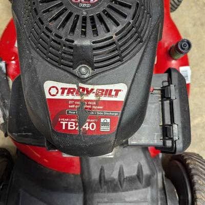 Honda Troy Bilt Lawn Mower