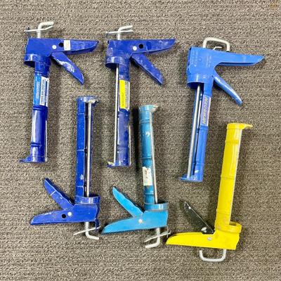Lot of 6 Caulking Guns