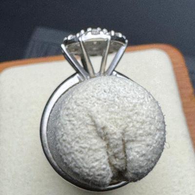 9 Diamond 14K Dinner Ring