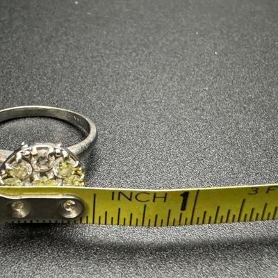 9 Diamond 14K Dinner Ring