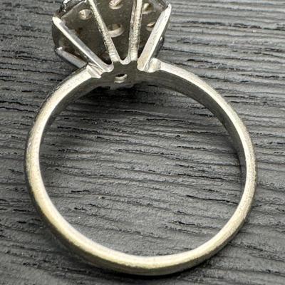 9 Diamond 14K Dinner Ring