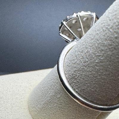 9 Diamond 14K Dinner Ring