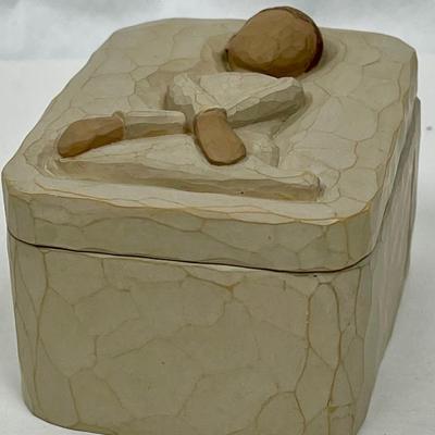 Calm the Soul, Free the Spirit Willow Tree Trinket Box