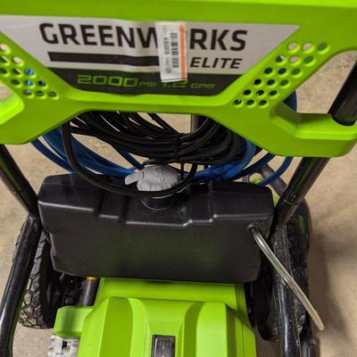 Green Works 2000 Psi Washer
