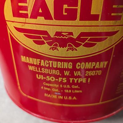 5 Gallon Eagle Gas Can