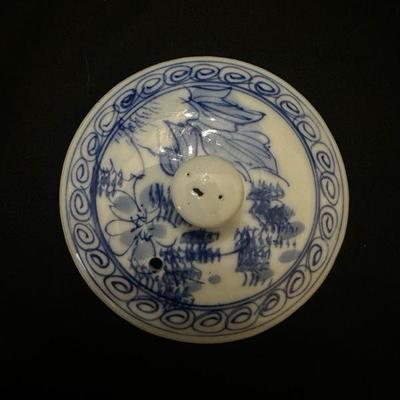 Lot of Micellaneous Blue Pattern Dishes