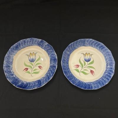 Lot of Micellaneous Blue Pattern Dishes