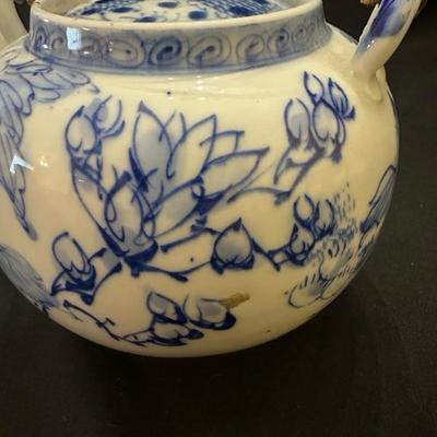 Lot of Micellaneous Blue Pattern Dishes