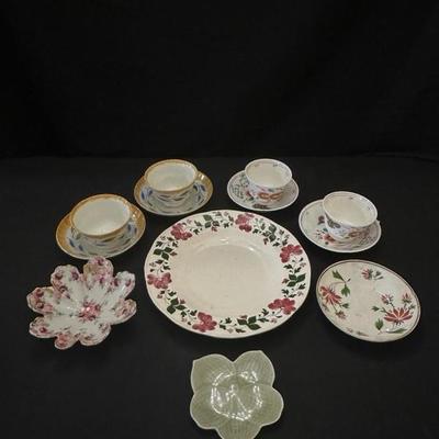 A Collection of Various Floral Dishes