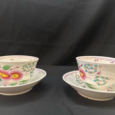 A Collection of Various Floral Dishes