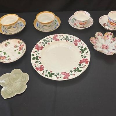 A Collection of Various Floral Dishes