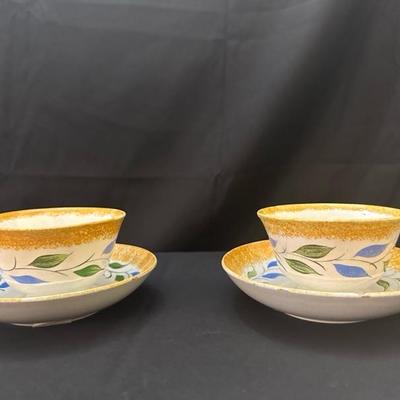 A Collection of Various Floral Dishes