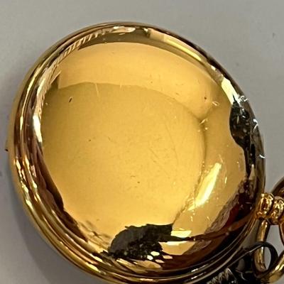 Two Flip Top Pocket Watches with Fobs