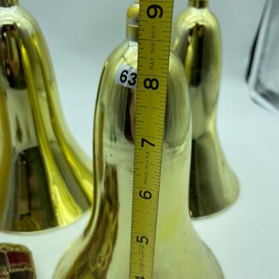 3 gold bells