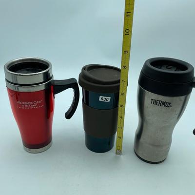 Set of 3 insulated style cups