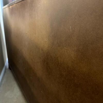 Dresser with Golden Colored Handles