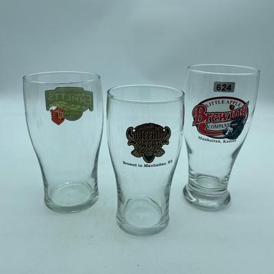 Buffalo Sweats beer glass