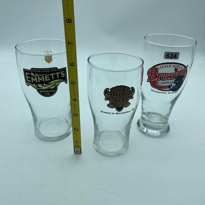 Buffalo Sweats beer glass