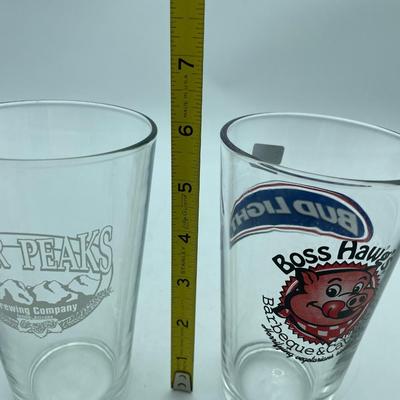 Bud Lite glass asst