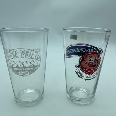 Bud Lite glass asst