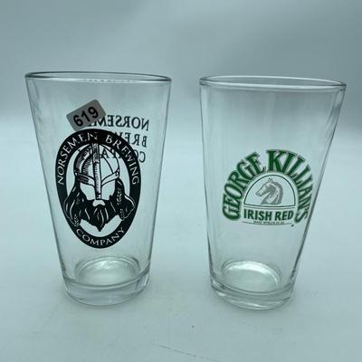 Norseman Brewery glass asst.