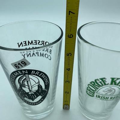 Norseman Brewery glass asst.