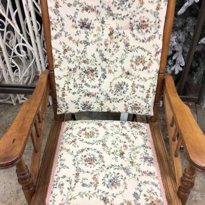 Wood Glider Rocking Chair