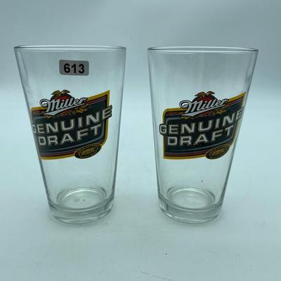 Miller glass asst.