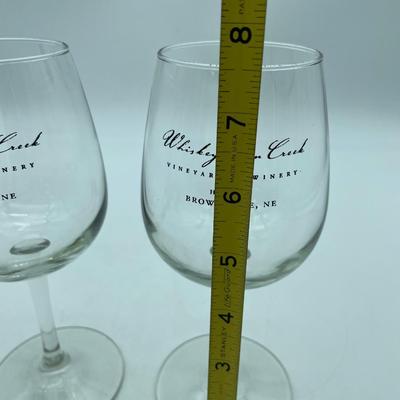 Whiskey Run Creek wine glasses
