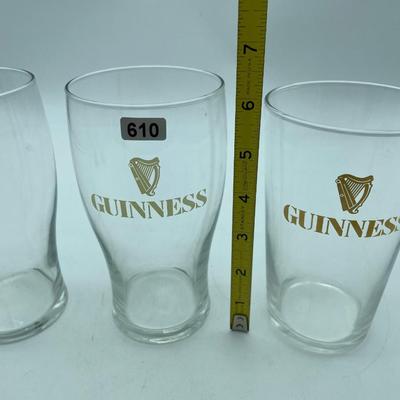 Guinness glasses